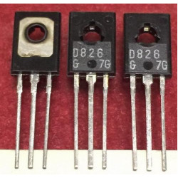 2SD826 D826 TO-126 5PCS/LOT 2SD826 D826 TO-126 5PCS/LOT