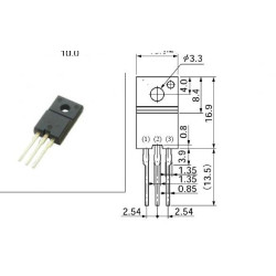 JCS4N60F TO-220F 600V 4A 5PCS/LOT